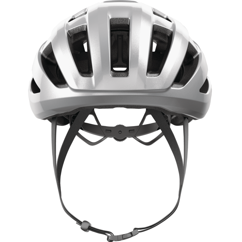 Helm Straße ABUS POWERDOME Silber