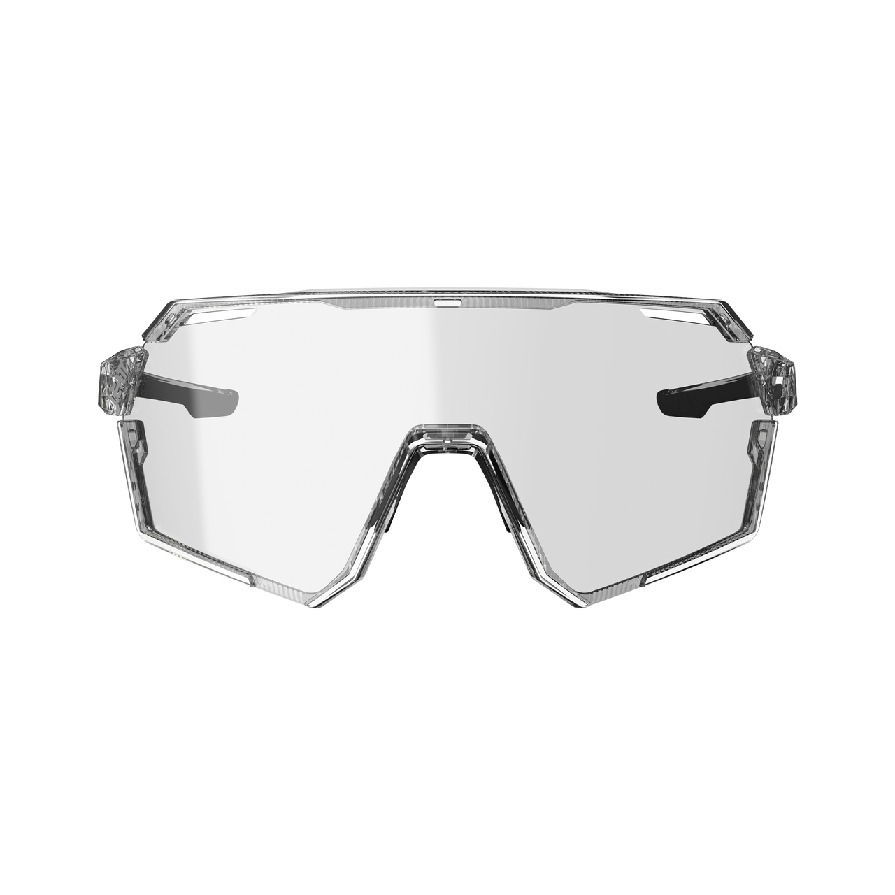 LEATT RIDEVIZ PRO LARGE Brille Transparent Iriz Glas Silber