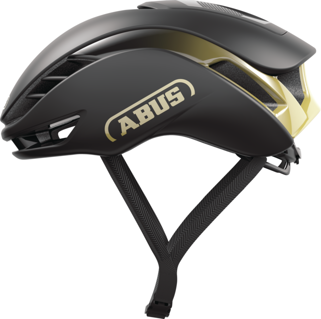 Helm Straße ABUS GAMECHANGER 2.0 Schwarz/Gold