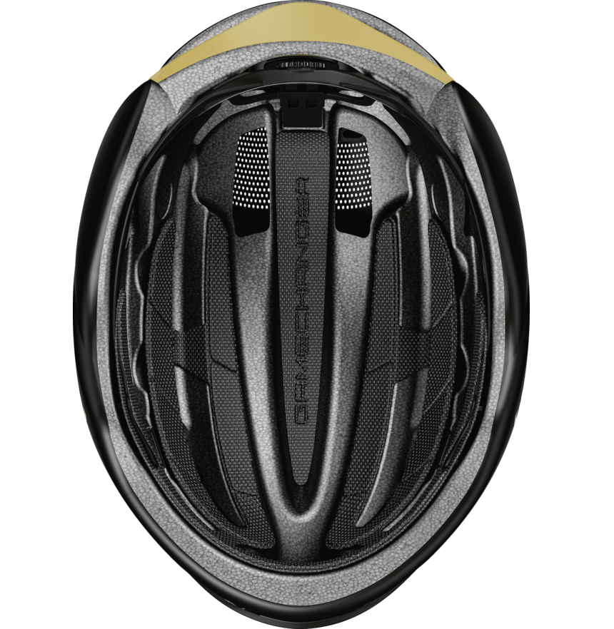 Helm Straße ABUS GAMECHANGER 2.0 Schwarz/Gold