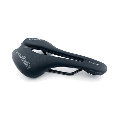Sattel SELLE ITALIA FLITE BOOST SUPERFLOW L Mangan-Schienen Schwarz
