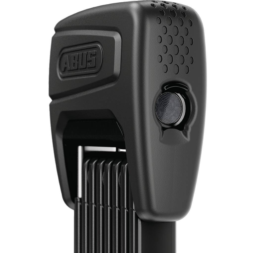 ABUS 6000AFP Falt-Gelenkschloss (Fingerabdruck) + SH-Halterung