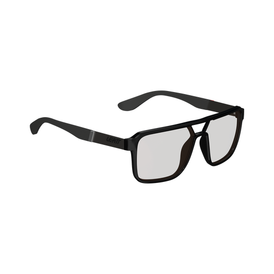 Brille LEATT THEVIZ PYRENEES Schwarz Glas Polarisiert Silber