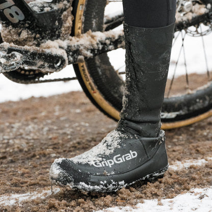 GRIPGRAB AQUASHIELD WATERPROOF WINTER ROAD Überschuhe Schwarz