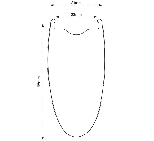 Vorderrad SCOPE Artech 8.T Tubeless Ready (Centerlock) Schwarz