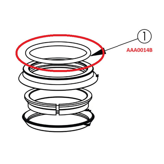 Dichtung Blau Top Cover Seal CANE CREEK 40 1-1/8" ZS44