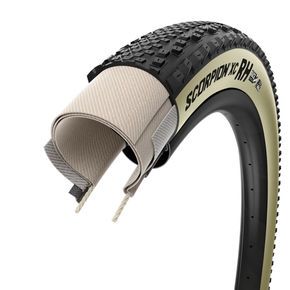 Reifen PIRELLI SCORPION RACE XC RH ProWall 29x2.40 Tubeless Ready Souple Schwarz/Beige Retro