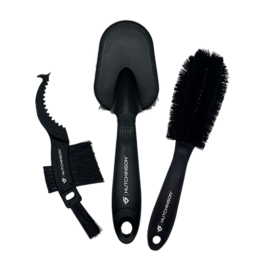 3er-Set Bürsten HUTCHINSON BRUSH BIKE SET