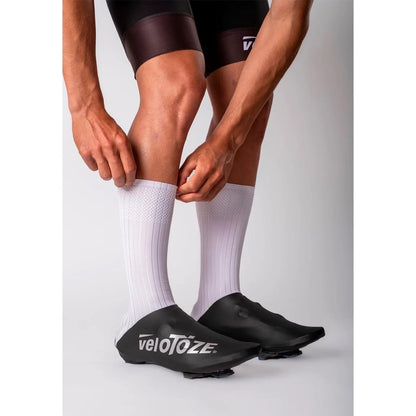 Überschuh VELOTOZE AERO Schwarz/Weiß