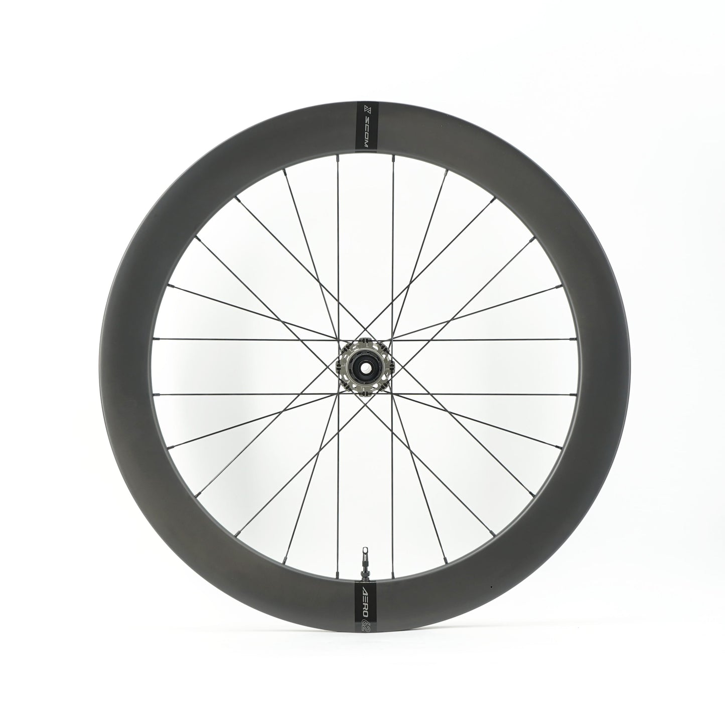 Paar Laufräder SCOM AERO 50-62 Tubeless Ready (Center Lock)