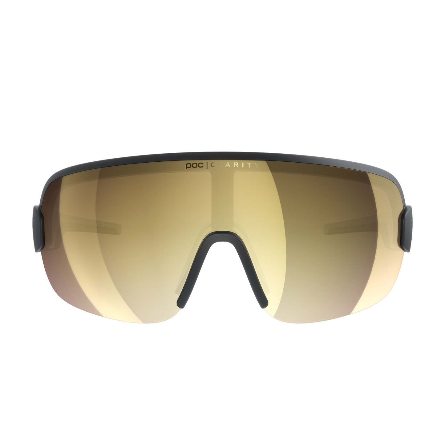 POC AIM Brille Schwarz/Clarity Road/Partly Sunny Gold