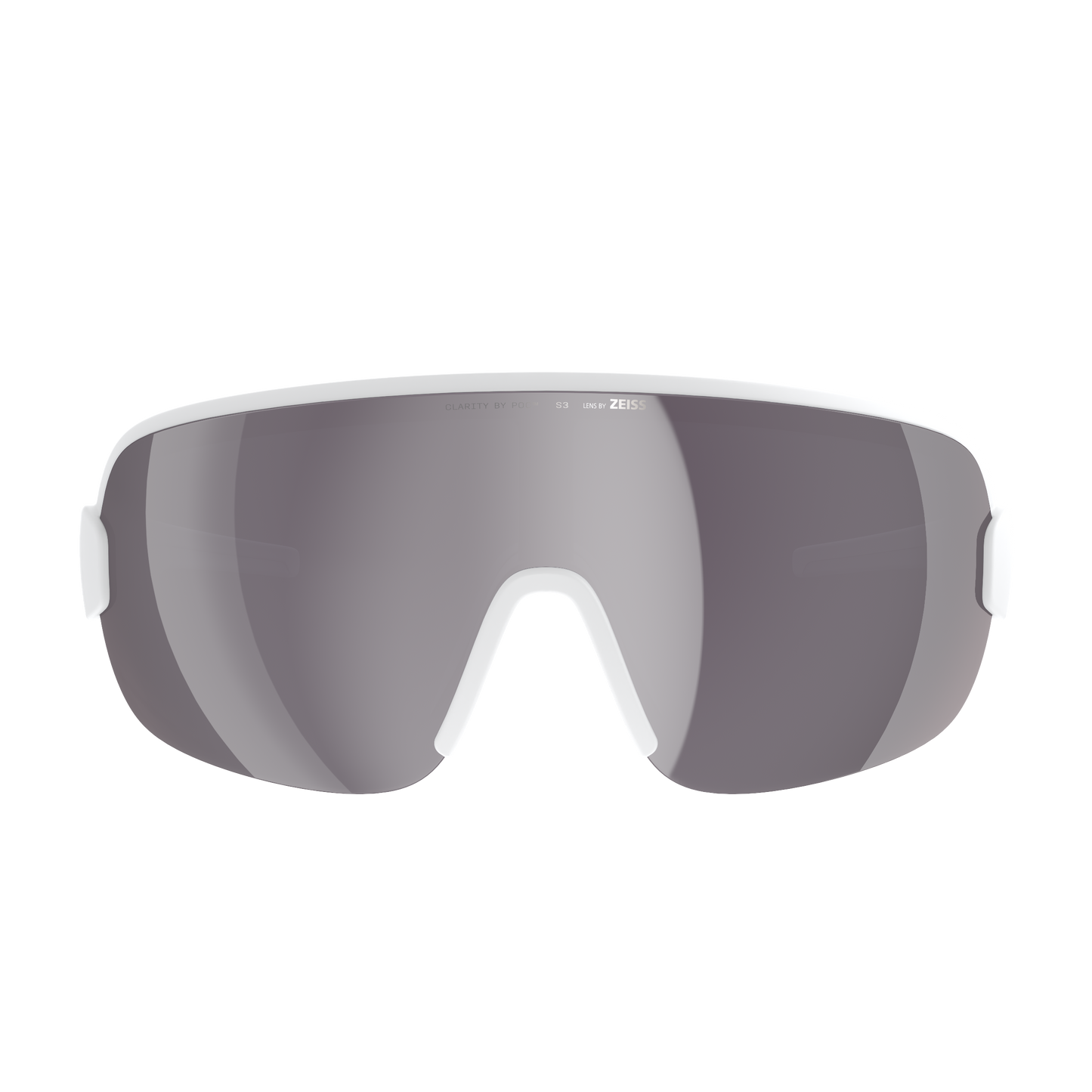 POC AIM Brille Weiß/Clarity Road/Sunny Silver