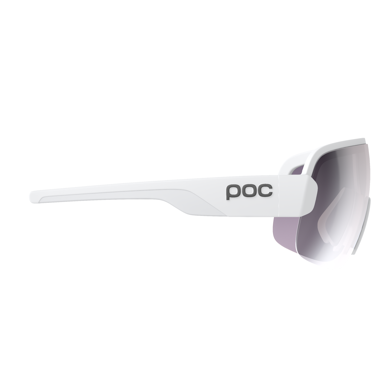 POC AIM Brille Weiß/Clarity Road/Sunny Silver
