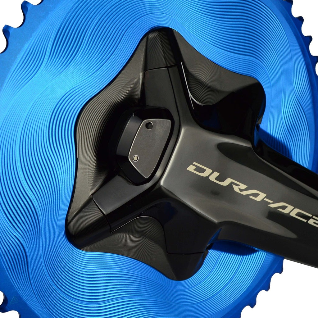 Cover ALUGEAR für Shimano R9200 Kurbel mit Leistungsmesser