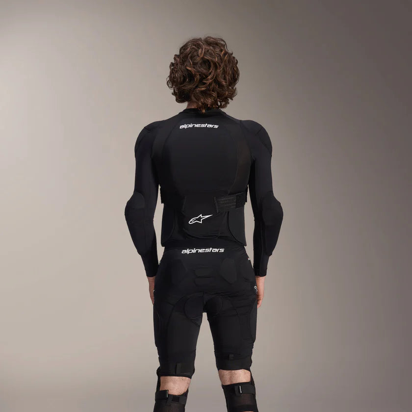 ALPINESTARS A-IMPACT PLASMA Schutzweste Langarm Schwarz/Weiß