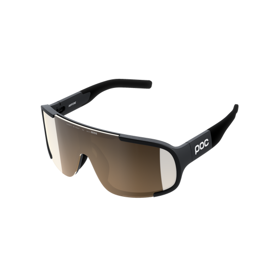 POC ASPIRE Brille Schwarz/Clarity Trail/Partly Sunny Silver