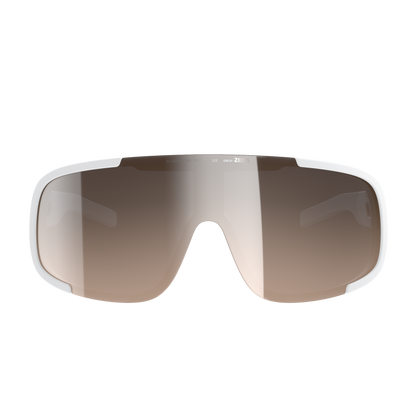 Brille POC ASPIRE WF Weiß Glas Clarity Trail Partly Sunny Silver