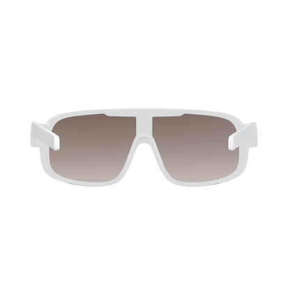 Brille POC ASPIRE WF Weiß Glas Clarity Trail Partly Sunny Silver