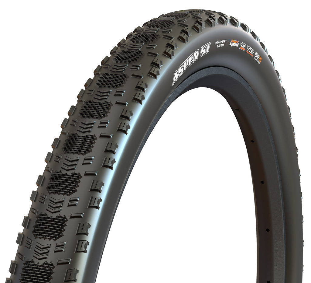 Pneu MAXXIS ASPEN ST 32x2.40  Exo MaxxSpeed Tubeless Ready Souple Noir