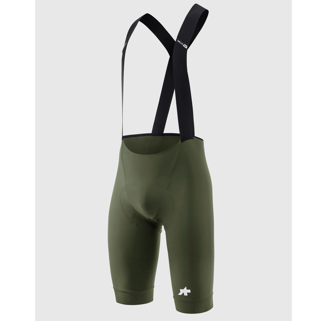 ASSOS MILLE GT S11 Moss Green Kurze Trägerhose