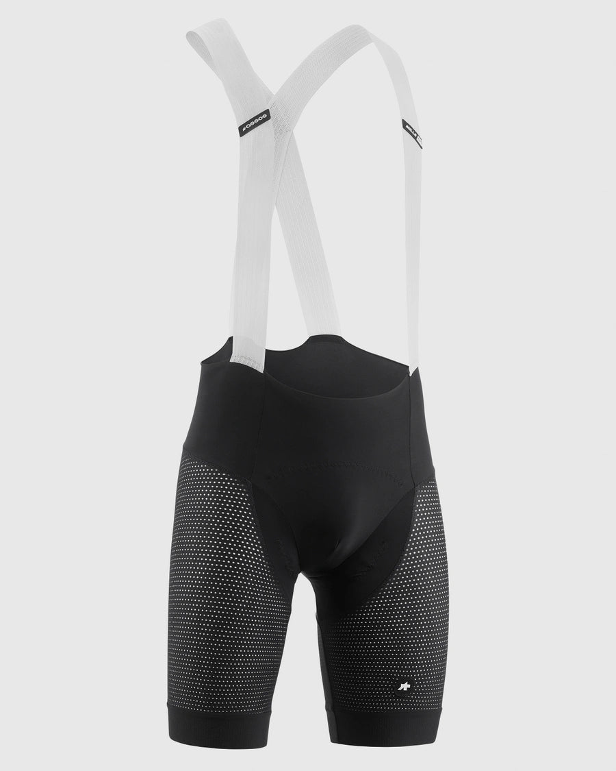 Kurze Trägerhose ASSOS MILLE GT INDOOR S11 Schwarz