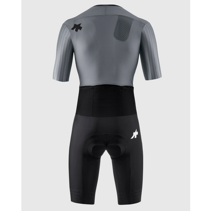 Einteiler ASSOS EQUIPE RS LE HOUDINI S11 Grau/Schwarz