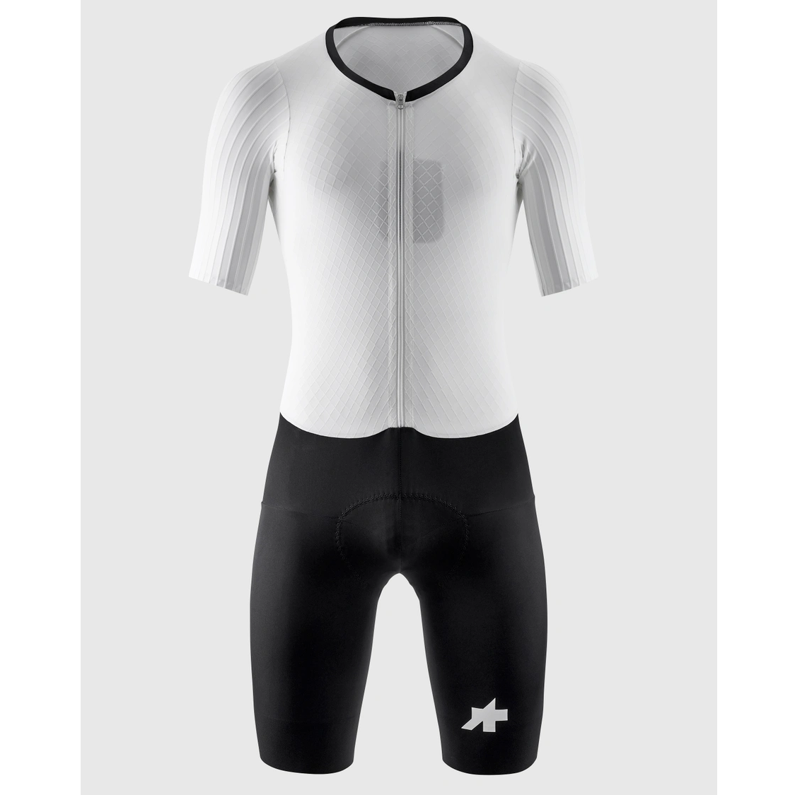 ASSOS EQUIPE RS RAPIDFIRE S11 Overall Weiß/Schwarz