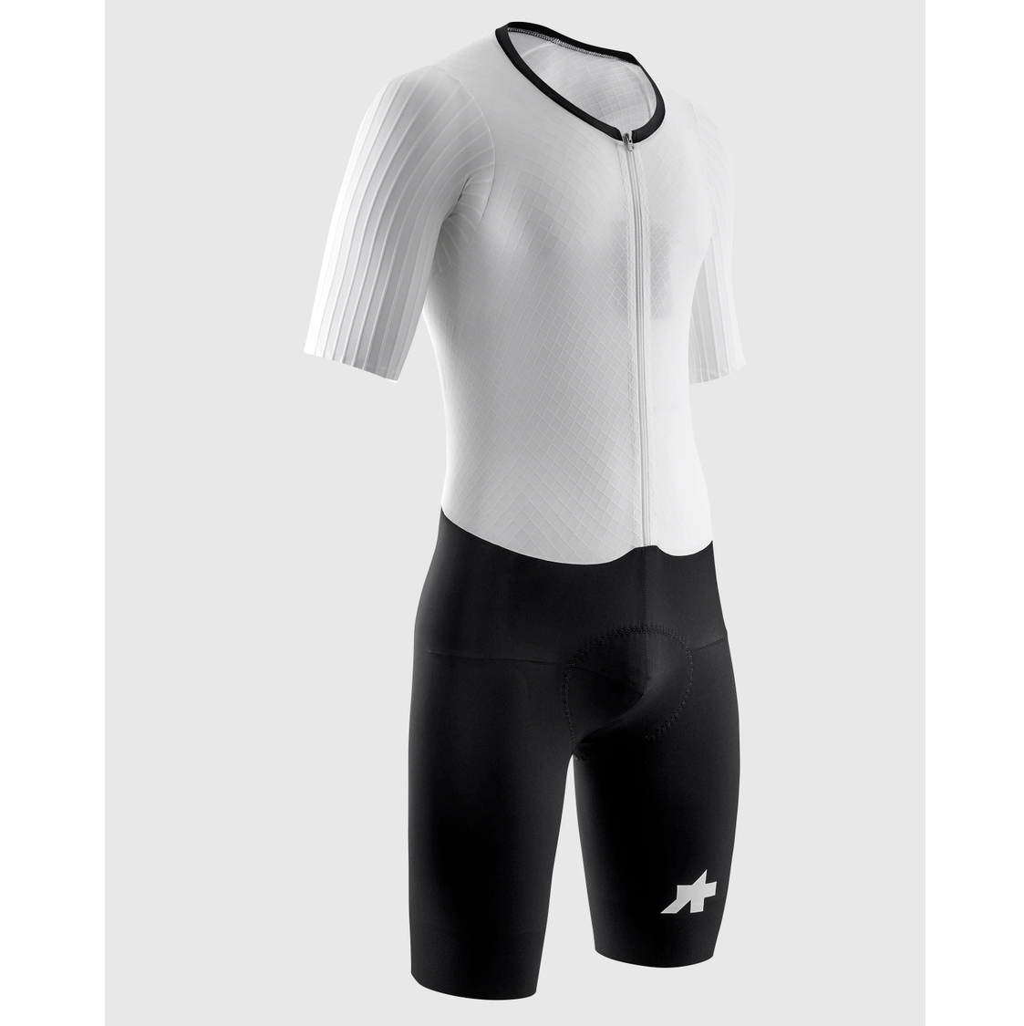ASSOS EQUIPE RS RAPIDFIRE S11 Overall Weiß/Schwarz