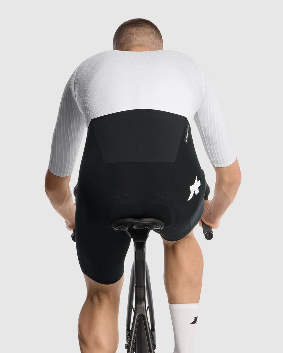 ASSOS EQUIPE RSR BOLIDE S11 Overall Weiß/Schwarz