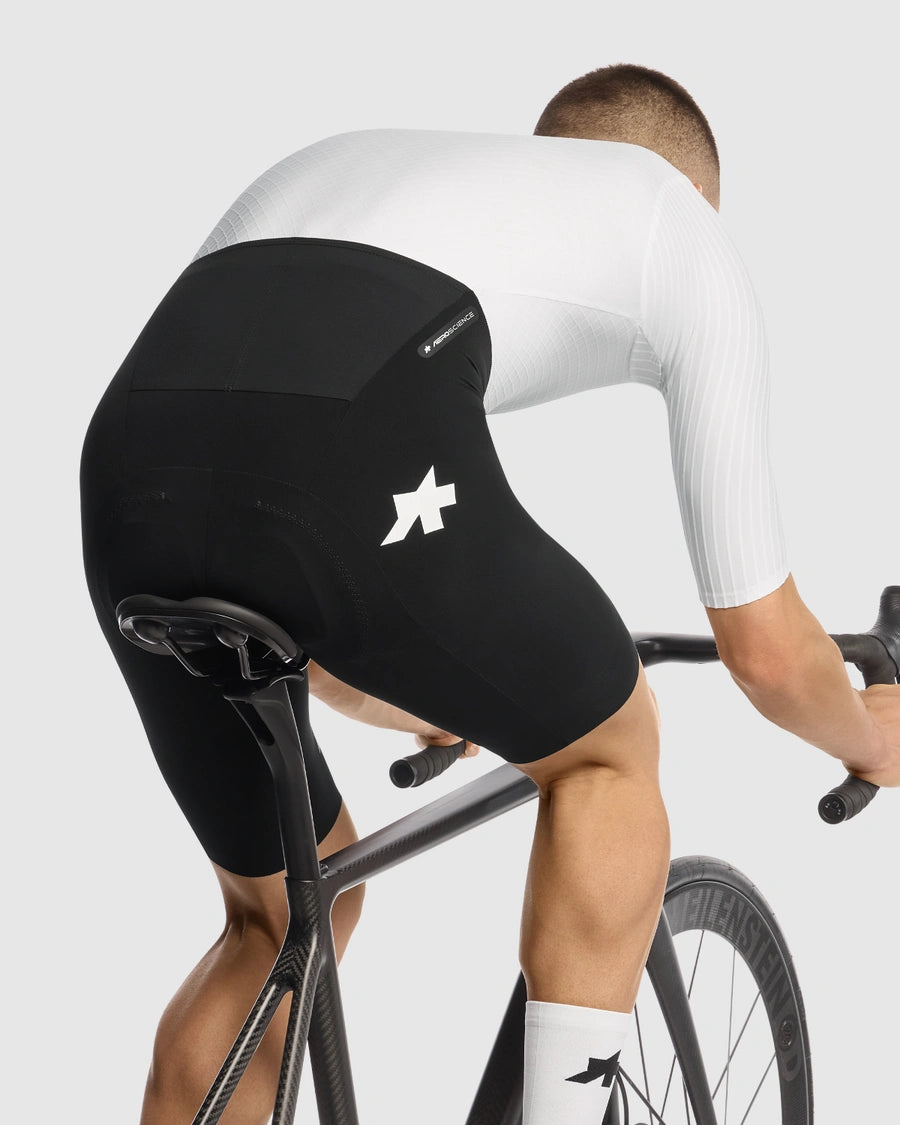 ASSOS EQUIPE RSR BOLIDE S11 Overall Weiß/Schwarz