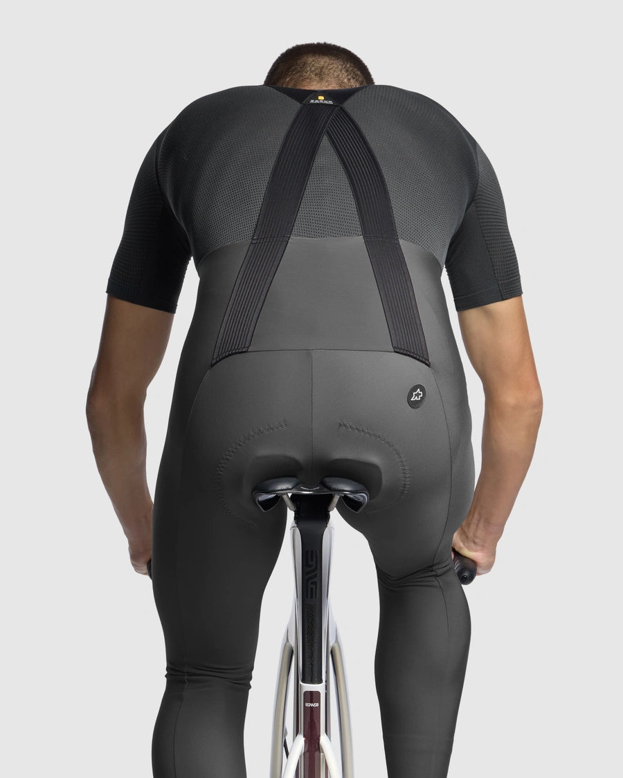 Lange Trägerhose ASSOS MILLE GT SPRING FALL S11 Grau
