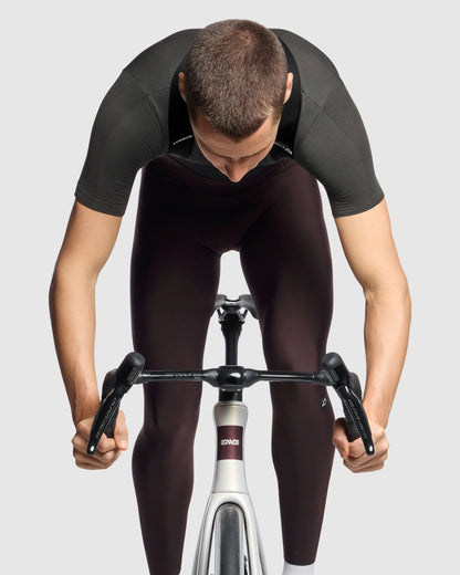 Lange Trägerhose ASSOS MILLE GT SPRING FALL S11 Braun