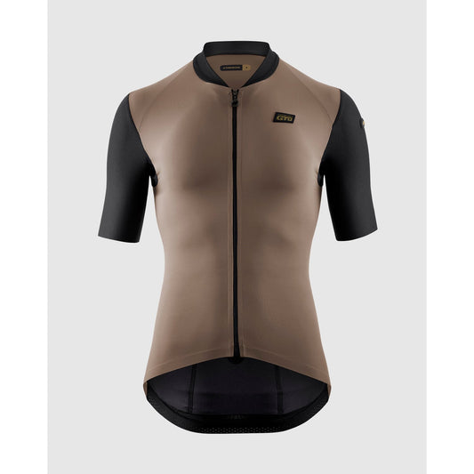 ASSOS EQUIPE RS S11 Kurzarm Trikot Schwarz/Beige