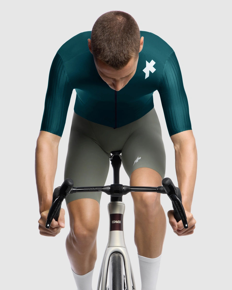 ASSOS EQUIPE RS S11 Trikot Kurzarm Petrol