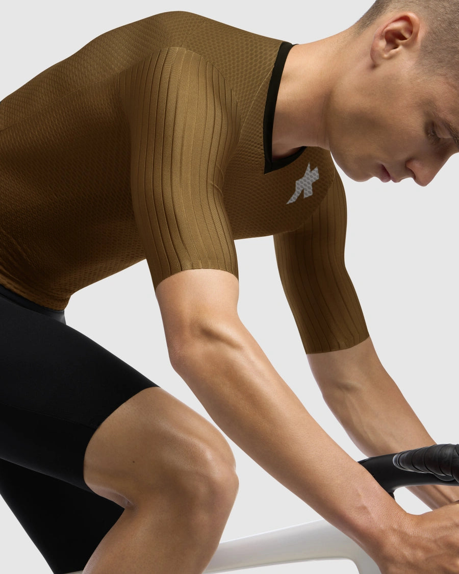 ASSOS EQUIPE RSR S11 Kurzarm Trikot Bronze