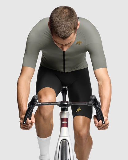 Kurzarmtrikot ASSOS MILLE GTO S11 Grün