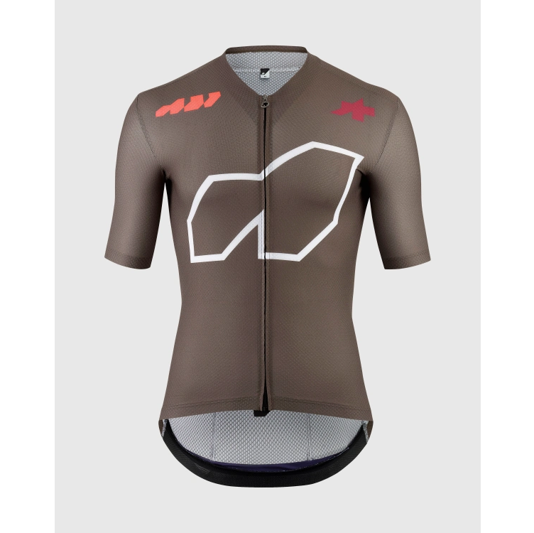ASSOS EQUIPE R S11 We are the A Trikot Kurzarm Braun