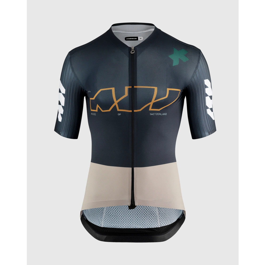 ASSOS EQUIPE RS S11 Something to say Trikot Kurzarm Blau