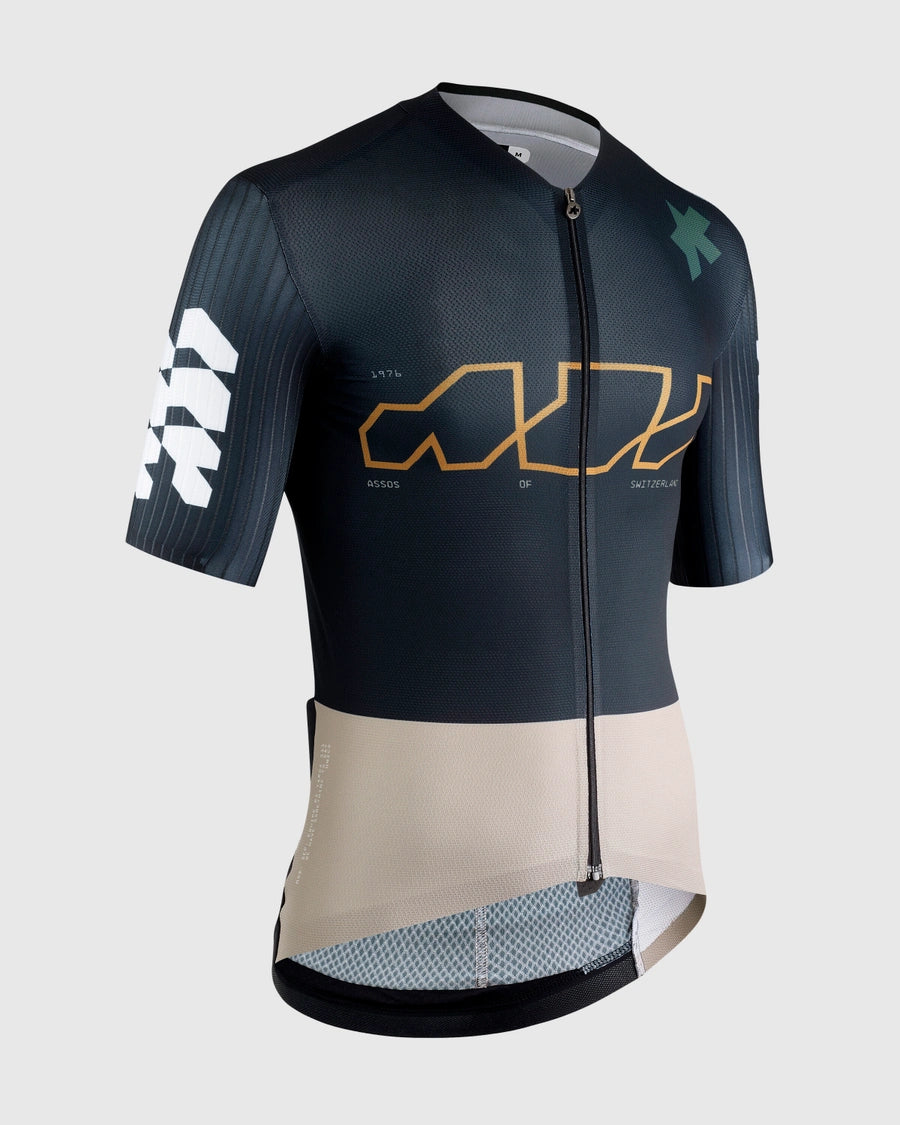 ASSOS EQUIPE RS S11 Something to say Trikot Kurzarm Blau