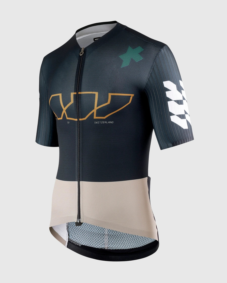 ASSOS EQUIPE RS S11 Something to say Trikot Kurzarm Blau