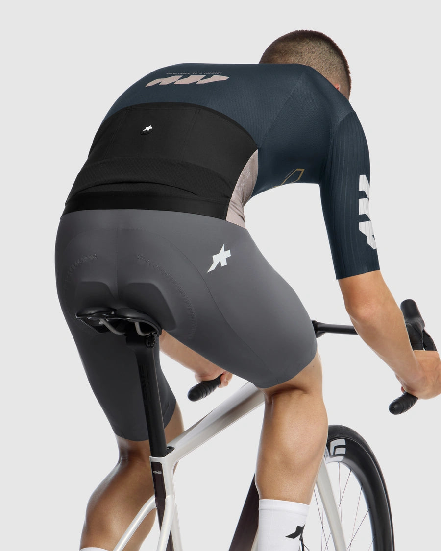ASSOS EQUIPE RS S11 Something to say Trikot Kurzarm Blau