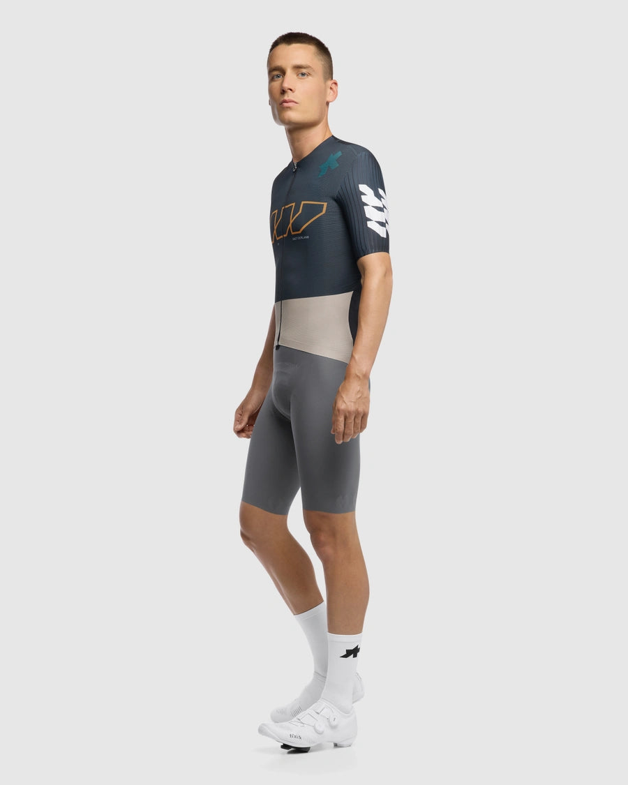 ASSOS EQUIPE RS S11 Something to say Trikot Kurzarm Blau