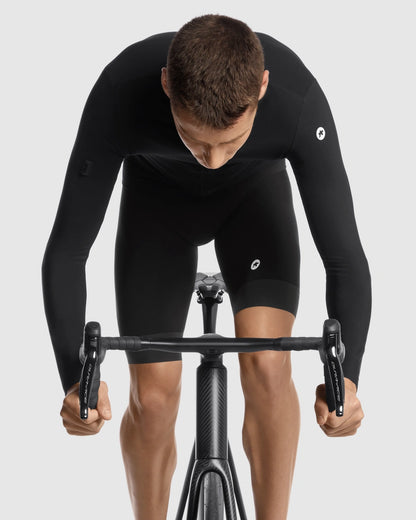 Trikot ASSOS MILLE GT SPRING FALL C2 Langarm Schwarz