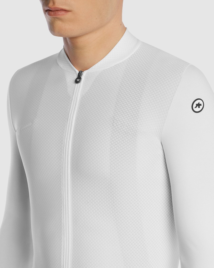 ASSOS MILLE GT S11 Langarm Trikot Weiß