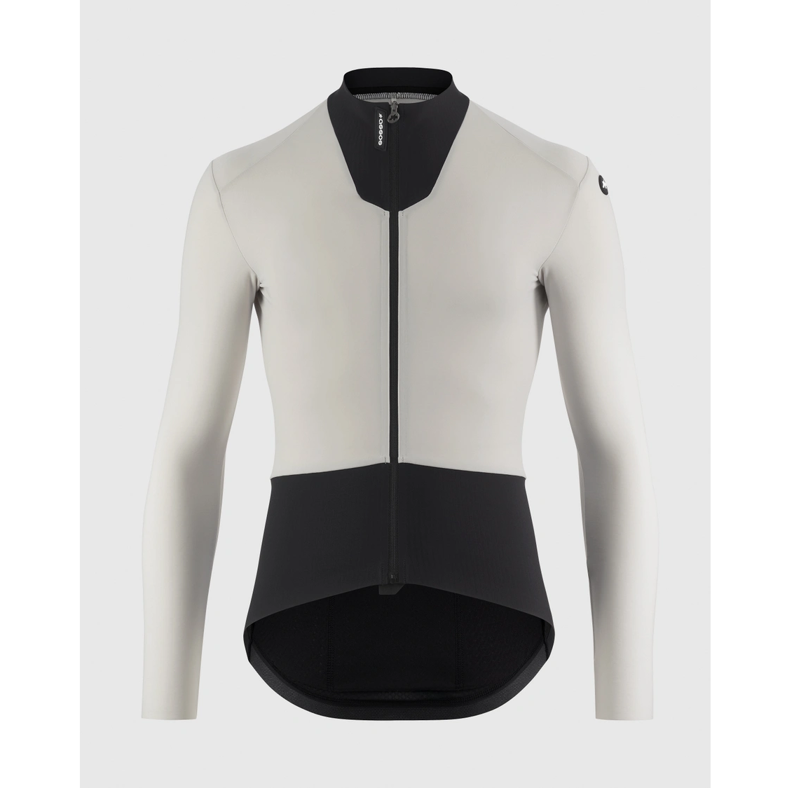 Trikot ASSOS EQUIPE R SPRING FALL S11 Lange Ärmel Weiß