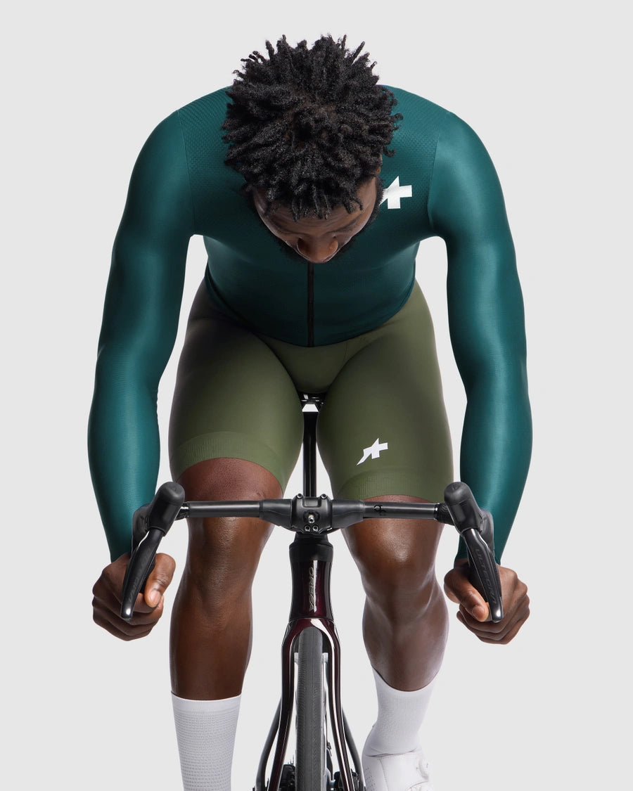 ASSOS MILLE GT S11 EVO Trikot Langarm Petrol