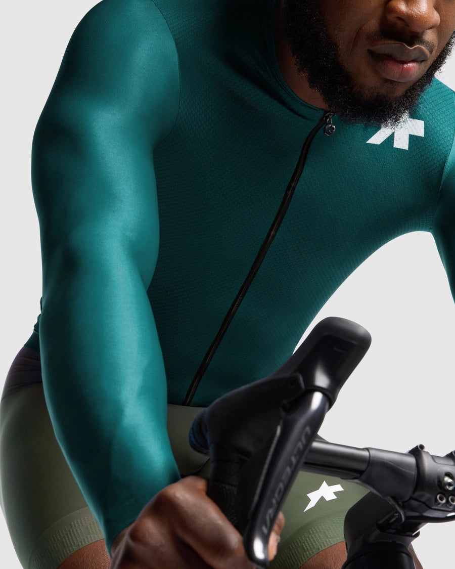 ASSOS MILLE GT S11 EVO Trikot Langarm Petrol