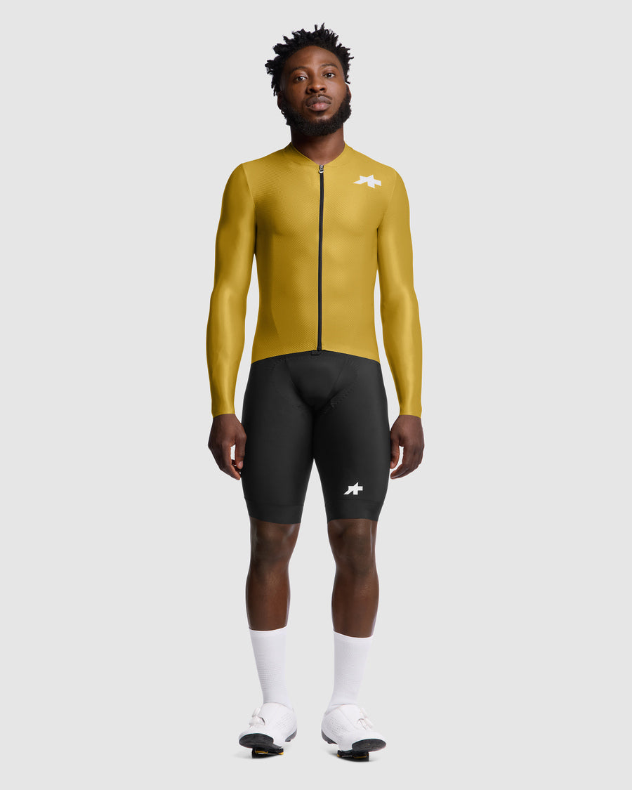 ASSOS MILLE GT S11 EVO Trikot Langarm Gelb