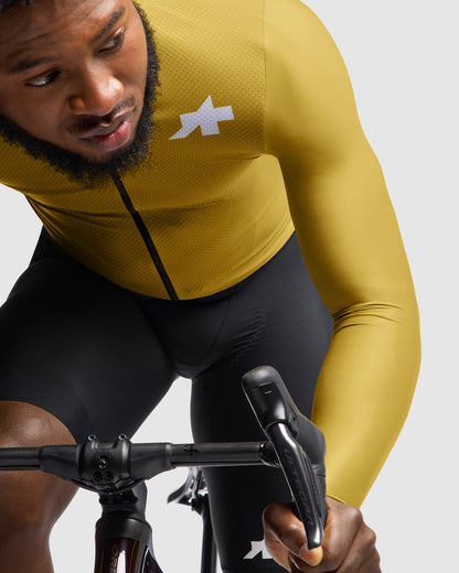 Trikot ASSOS MILLE GT S11 EVO Langarm Gelb