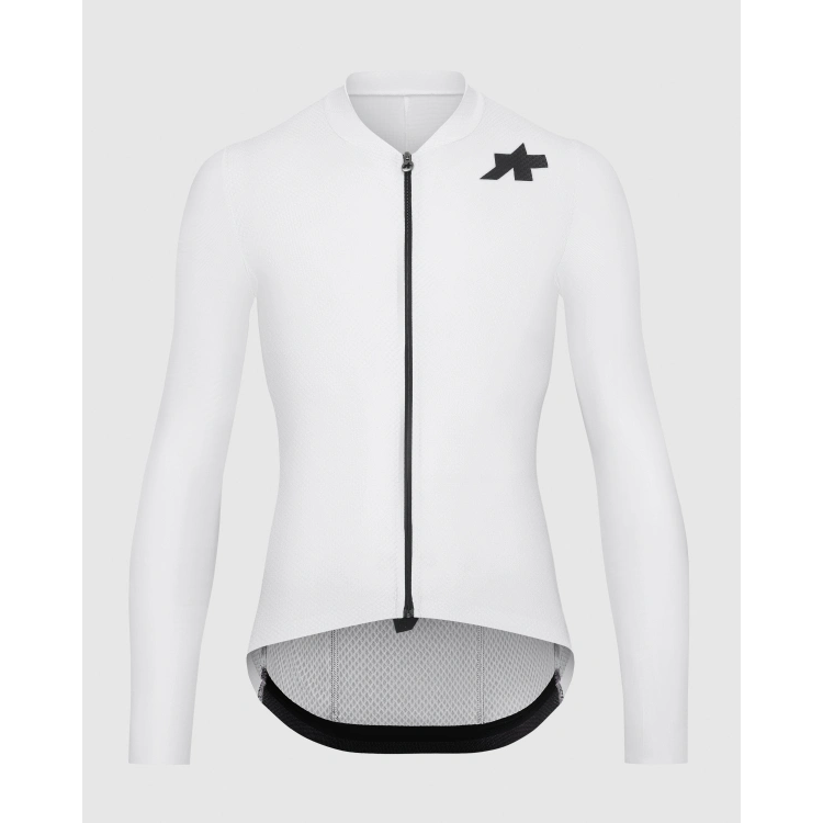 ASSOS MILLE GT S11 EVO Trikot Langarm Weiß